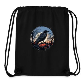 Raven - Stanley/Stella Recycled Gym Bag - black - Front