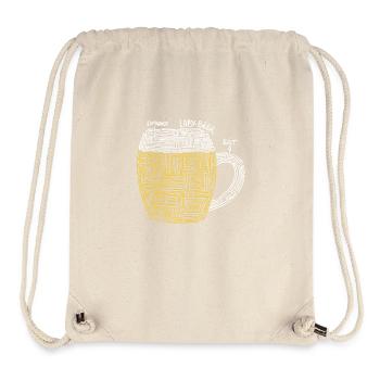 Laby Bier - Stanley/Stella recycelter Gym Bag - Naturweiß - Vorne