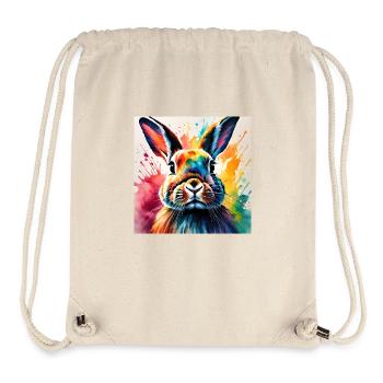 Hare - Stanley/Stella Recycled Gym Bag - natural - Front
