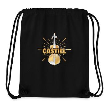 Violinist Castiel - Stanley/Stella Recycled Gym Bag - black - Front