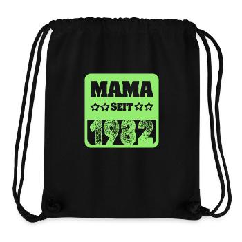 Muttertag 1982 - Stanley/Stella recycelter Gym Bag - Schwarz - Vorne