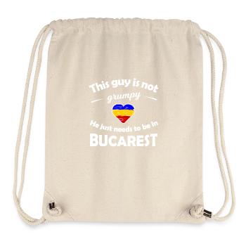 The homeland Bucharest - Stanley/Stella Recycled Gym Bag - natural - Front