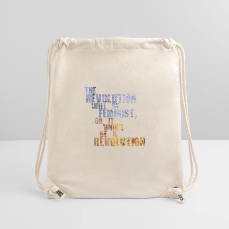 Die Revolution wird feministisch sein, oder wird sie es nicht sein Stanley/Stella recycelter Gym Bag