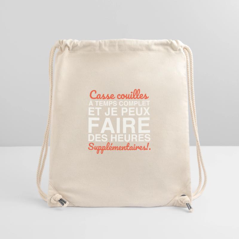 Full-time daredevils Stanley/Stella Recycled Gym Bag