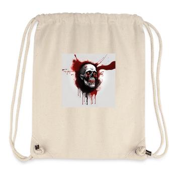 Horror Chic: Stylisches T-Shirt für Halloween-Fans - Stanley/Stella recycelter Gym Bag - Naturweiß - Vorne