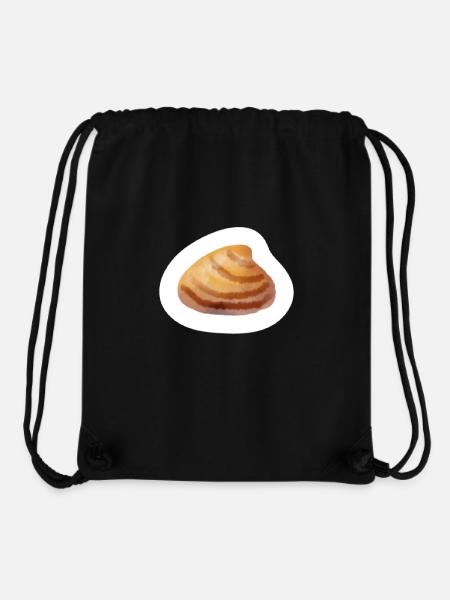 Beautiful sea of shells - Stanley/Stella Recycled Gym Bag - black
