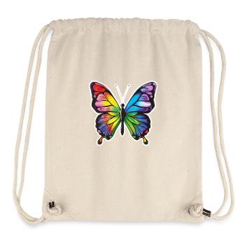 Schmetterling Schmetterling - Stanley/Stella recycelter Gym Bag - Naturweiß - Vorne