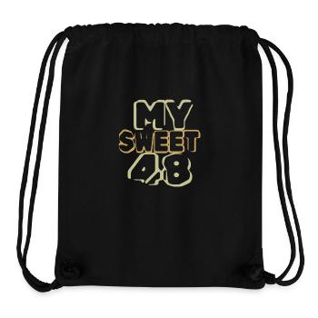 Birthday 48 - Stanley/Stella Recycled Gym Bag - black - Front