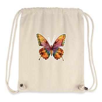 Schmetterling Schmetterling - Stanley/Stella recycelter Gym Bag - Naturweiß - Vorne