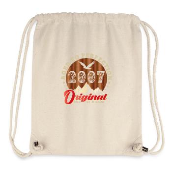 Kultiges Jubiläum 2007 - Stanley/Stella recycelter Gym Bag - Naturweiß - Vorne