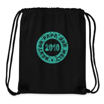 2010 - Stanley/Stella recycelter Gym Bag - Schwarz - Vorne