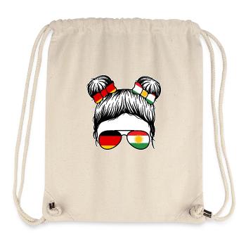 Kurds Germany Kurdistan - Stanley/Stella Recycled Gym Bag - natural - Front