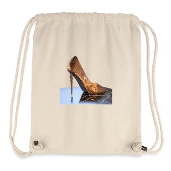 HighHeels aus metall - Stanley/Stella recycelter Gym Bag - Naturweiß - Vorne