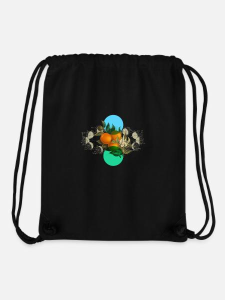 Orange cycle - Stanley/Stella recycelter Gym Bag - Schwarz