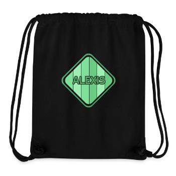 Mädchen Alexis - Stanley/Stella recycelter Gym Bag - Schwarz - Vorne