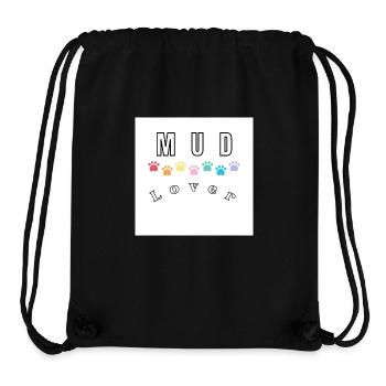 Schmutzige Hunde - Stanley/Stella recycelter Gym Bag - Schwarz - Vorne