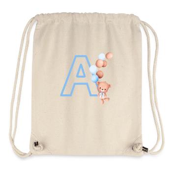 Letter to Blue Bear - Stanley/Stella Recycled Gym Bag - natural - Front