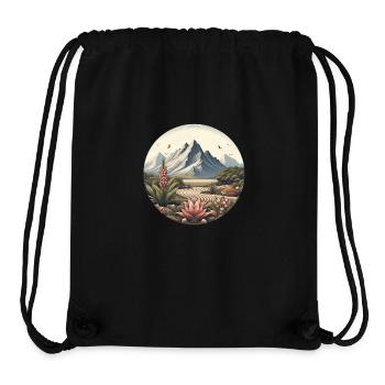 Plant (grounds) Gifts - Stanley/Stella Recycled Gym Bag - black - Front