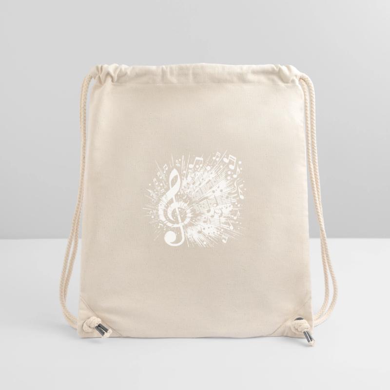 Exploding Music Clef Scale Stanley/Stella Recycled Gym Bag