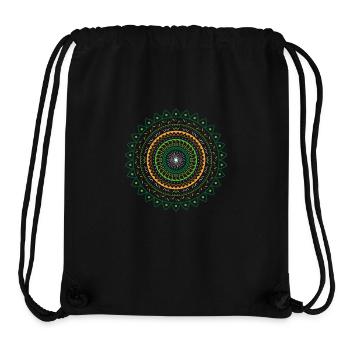 Mandala - Stanley/Stella Recycled Gym Bag - black - Front