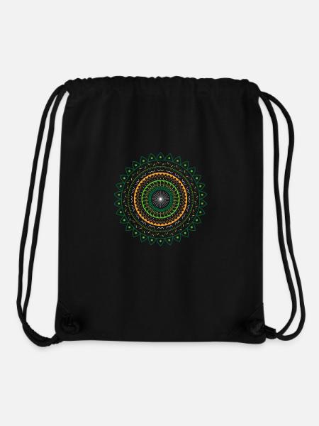 Mandala - Stanley/Stella Recycled Gym Bag - black