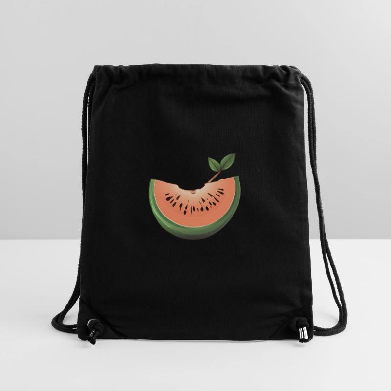 Pastèque, Melon, Fruit, Fruit Sac à cordon recyclé Stanley/Stella