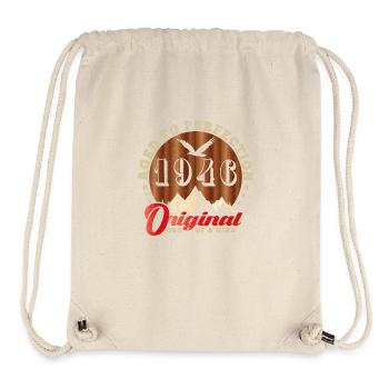 Iconic 1946 Anniversary - Stanley/Stella Recycled Gym Bag - natural - Front