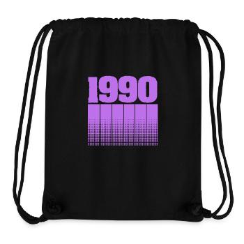 Birthday 1990 - Stanley/Stella Recycled Gym Bag - black - Front