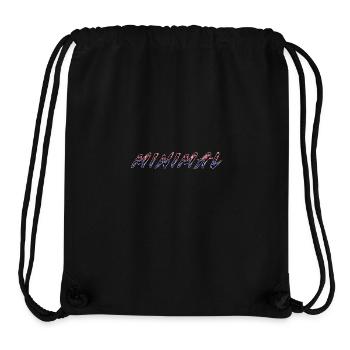Minimal Chromo multi color - Stanley/Stella Recycled Gym Bag - black - Front