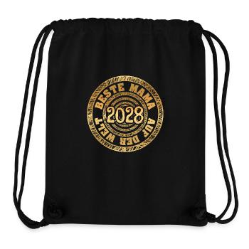 2028 - Stanley/Stella recycelter Gym Bag - Schwarz - Vorne