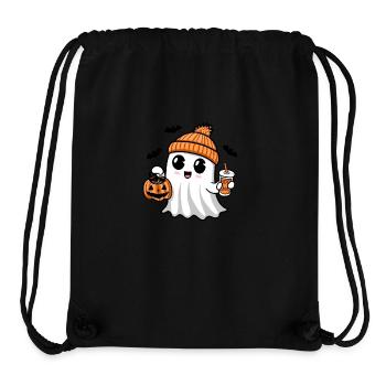 Sweet Ghost Drinks Boo Juice - Sac à cordon recyclé Stanley/Stella - noir - Devant