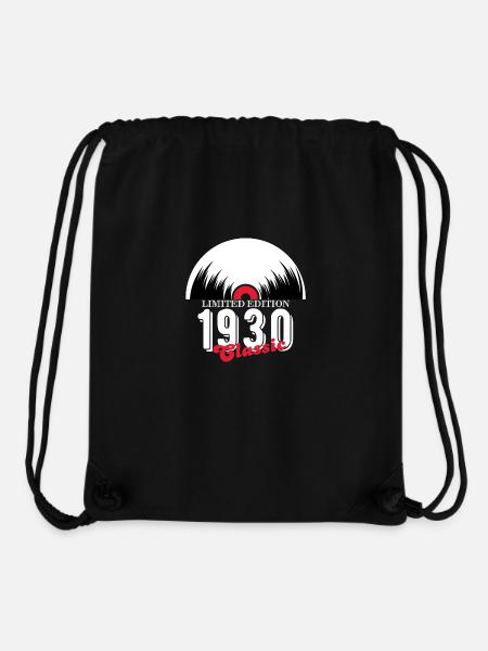 Limited edition 1930 Classic vinyle - Sac à cordon recyclé Stanley/Stella - noir