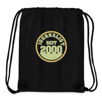 2000 - Stanley/Stella Recycled Gym Bag - black - Front