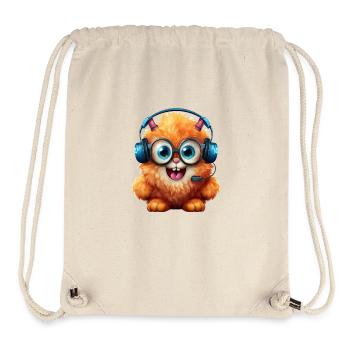 Fusselchen "Thomas" - Stanley/Stella recycelter Gym Bag - Naturweiß - Vorne