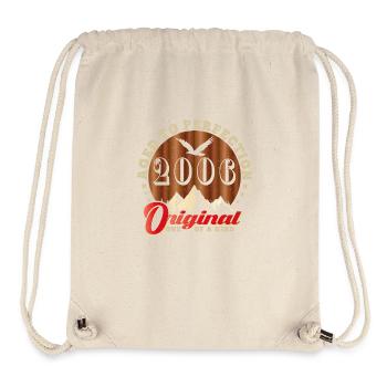 Kultiges Jubiläum 2006 - Stanley/Stella recycelter Gym Bag - Naturweiß - Vorne