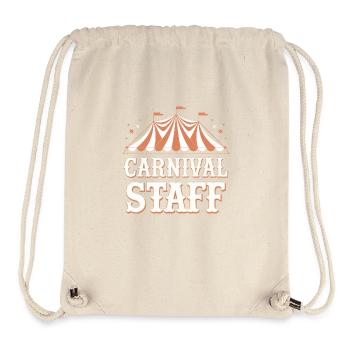 Zirkus Fasching Karneval - Stanley/Stella recycelter Gym Bag - Naturweiß - Vorne