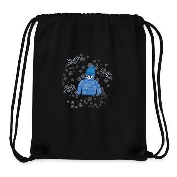 Always Cold Club Skeleton Design - Stanley/Stella Recycled Gym Bag - black - Front