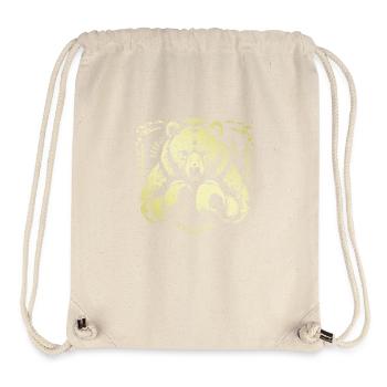 Grizzly Bear Boxer - Stanley/Stella Recycled Gym Bag - natural - Front