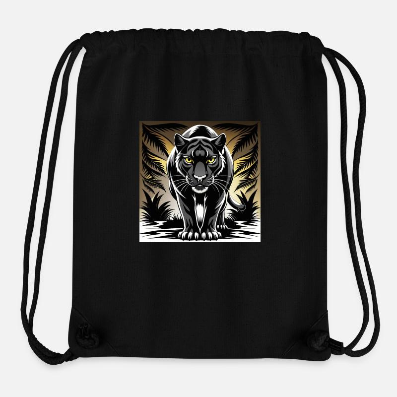 Panther - Stanley/Stella Recycled Gym Bag - black