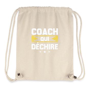 Coach Wer - Stanley/Stella recycelter Gym Bag - Naturweiß - Vorne