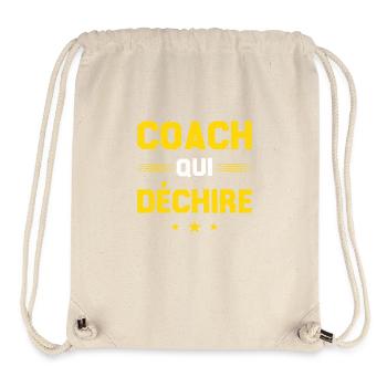 Coach Wer - Stanley/Stella recycelter Gym Bag - Naturweiß - Vorne