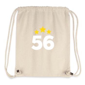 56 Years Star - 56th Anniversary Gift - Stanley/Stella Recycled Gym Bag - natural - Front