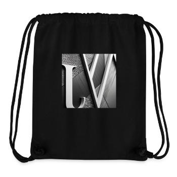 Couture Monogram - Stanley/Stella recycelter Gym Bag - Schwarz - Vorne