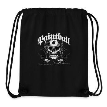 Falling in paintball has made me feal more alive - Stanley/Stella Recycled Gym Bag - black - Front