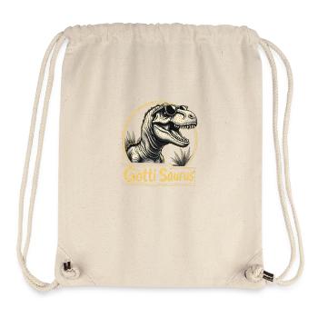 Godfather Saurus - Stanley/Stella Recycled Gym Bag - natural - Front