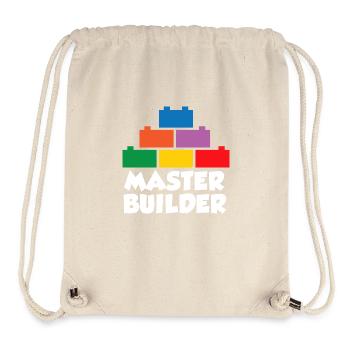 Brick Builder Brick Building Master Builder - Stanley/Stella Recycled Gym Bag - natural - Front