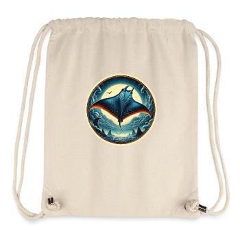 Ray Fish - Stanley/Stella Recycled Gym Bag - natural - Front