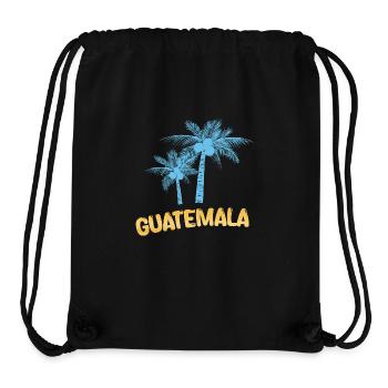 Guatemala Guatemala - Stanley/Stella recycelter Gym Bag - Schwarz - Vorne