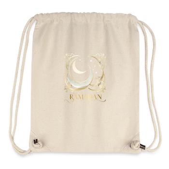 Ramadan Gift Eid Mubarak Islam Allah Muslim - Stanley/Stella Recycled Gym Bag - natural - Front
