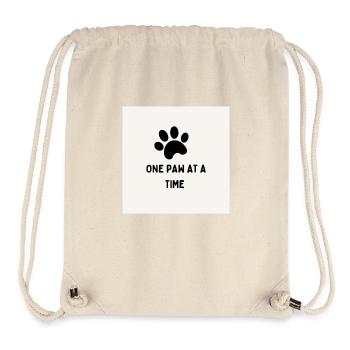 Patte positive - Sac à cordon recyclé Stanley/Stella - blanc naturel - Devant